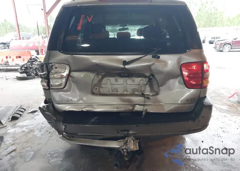 2001 Toyota Sequoia Limited V8 z USA, uszkodzony, nr VIN 5TDZT38A91S056322